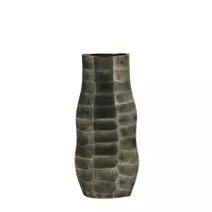 Light&living Vaas deco 15x8,5x33 cm MUKA antiek brons