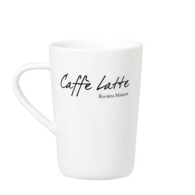 canvas Hesje Soepel Set van 4 - Rivièra Maison Classic Caffè Latte Mug