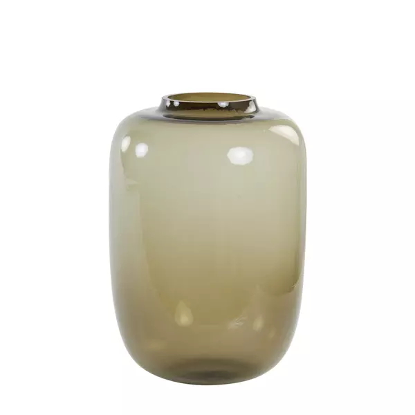 Light&living Vaas Ø29x42 cm KOBALA glas bruin