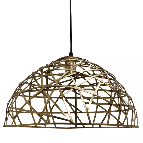 rijk Vechter Willen PTMD Castor Brass iron hanging lamp geometric design