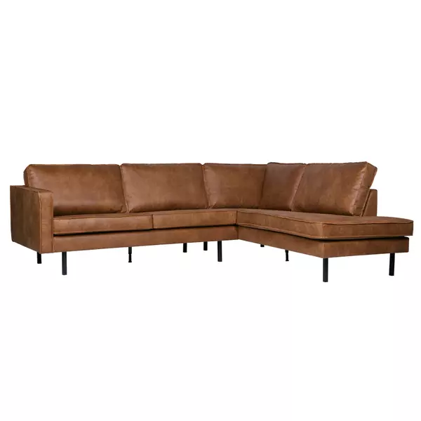 BePureHome Rodeo Hoekbank Rechts Cognac