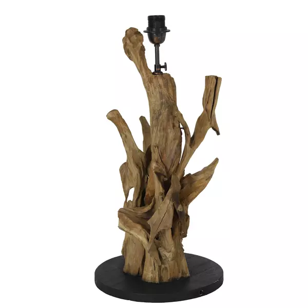Light&living Lampvoet Ø30x63-75 cm ARBANASI hout