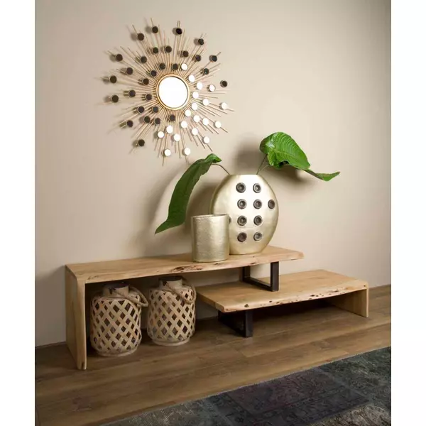 Tower living Urbania TV stand 2 layer 140x40x47-110x52x24 - top 4