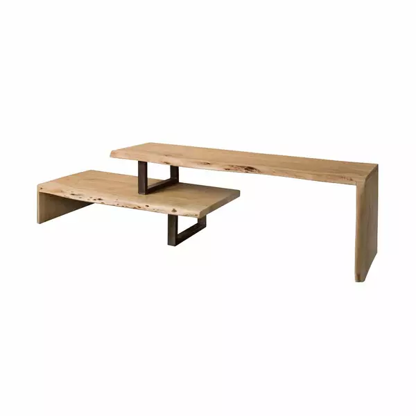 Tower living Urbania TV stand 2 layer 140x40x47-110x52x24 - top 4