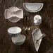 Riviera Maison Sun Touched Ice Cream Plate set van 4
