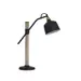 Light&living Bureaulamp E14 30x16x44 cm BANU hout zwart