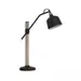 Light&living Bureaulamp E14 30x16x44 cm BANU hout zwart