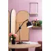 Light&living Bureaulamp E14 30x16x44 cm BANU hout zwart