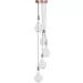 Light&living Hanglamp 5L Ø30x190 cm QUIRINA glas antiek koper