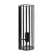 Light&living Wandlamp 13x13x41 cm STRØBY antiek zwart+glas