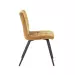 Light&living Eetkamerstoel 50,5x44,5x82 cm OLIVE velvet karamel-zwart