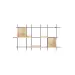 Light&living Wandrek 140x21x75 cm MAISEY zwart+hout naturel