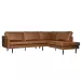 BePureHome Rodeo Hoekbank Rechts Cognac