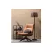 WOOOD Exclusive Keto Staande Lamp Metaal Zwart/antique Brass