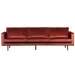 BePureHome Rodeo Bank 3-zits Velvet Chestnut