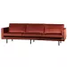 BePureHome Rodeo Bank 3-zits Velvet Chestnut
