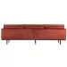 BePureHome Rodeo Bank 3-zits Velvet Chestnut