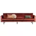 BePureHome Rodeo Bank 3-zits Velvet Chestnut