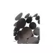 WOOOD Exclusive Kaki Wandlamp Metaal Zwart