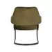 LABEL51 Fauteuil Otta - Army green - Fluweel