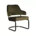 LABEL51 Fauteuil Otta - Army green - Fluweel