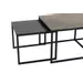 Light&living Salontafel S/3 max 120x60x45 cm KUMALU antiek brons