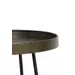 Light&living Bijzettafel Ø45x49,5 cm FARSO tin look