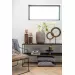 Light&living Side table 150x40x70 cm CHISA hout zwart-ant brons