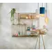 Light&living Wandkast open 90x26x80 cm YVONA antiek goud