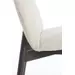 Light&living Eetkamerstoel 59x50x83 cm SINOSA crème+hout donker bruin - set van 2