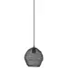 Light&living Hanglamp Ø18x20 cm NOLA gaas glans zwart