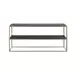 Light&living Side table 150x40x70 cm CHISA hout zwart-ant brons