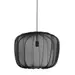 Light&living Hanglamp Ø60x45 cm PLUMERIA zwart