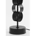 Light&living Lampvoet Ø15x42 cm CIRCULUM mat zwart