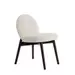 Light&living Eetkamerstoel 59x50x83 cm SINOSA crème+hout donker bruin - set van 2