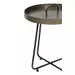 Light&living Bijzettafel Ø45x49,5 cm FARSO tin look
