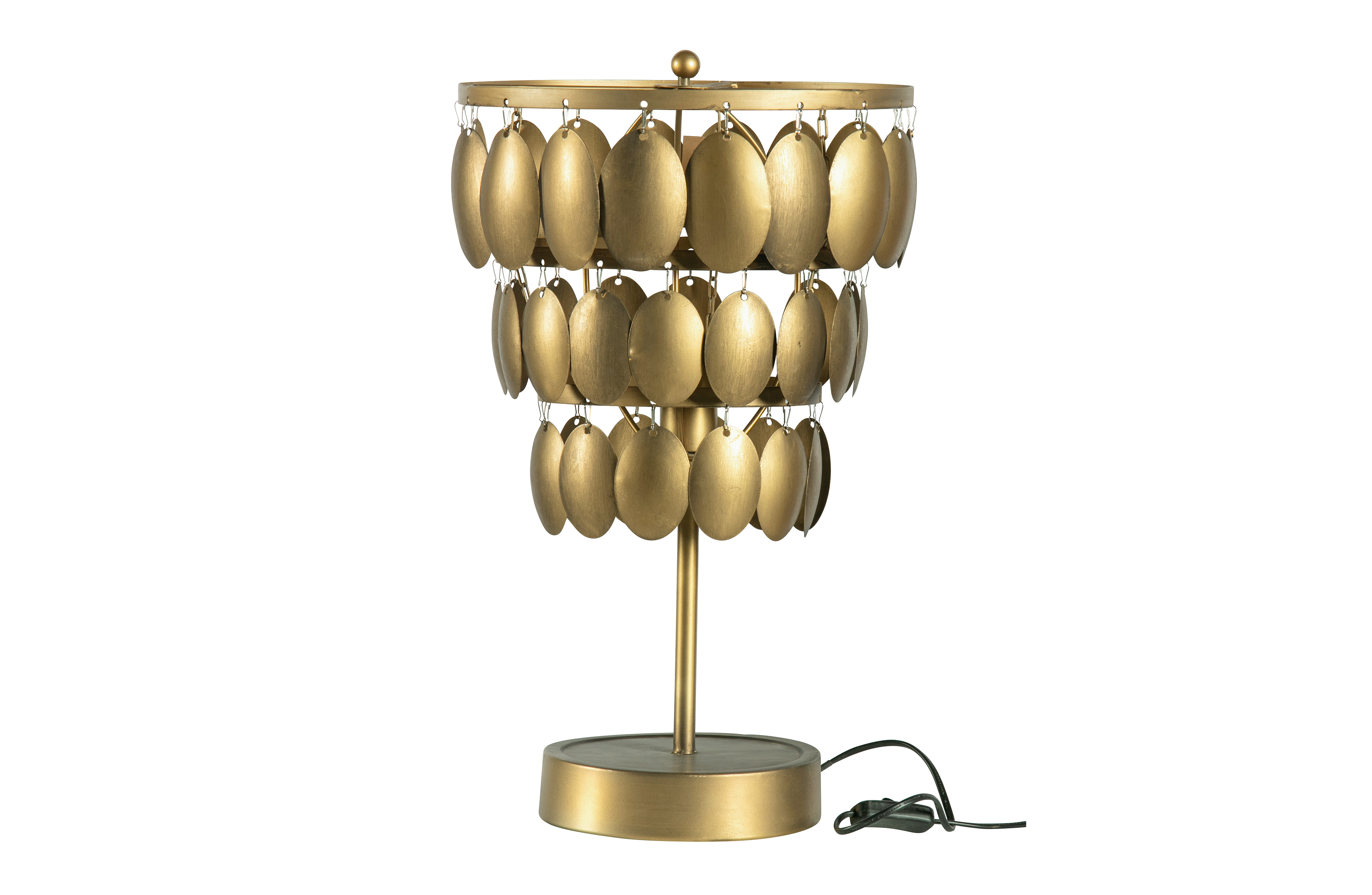 BePureHome Moondust Tafellamp Metaal Antique Brass