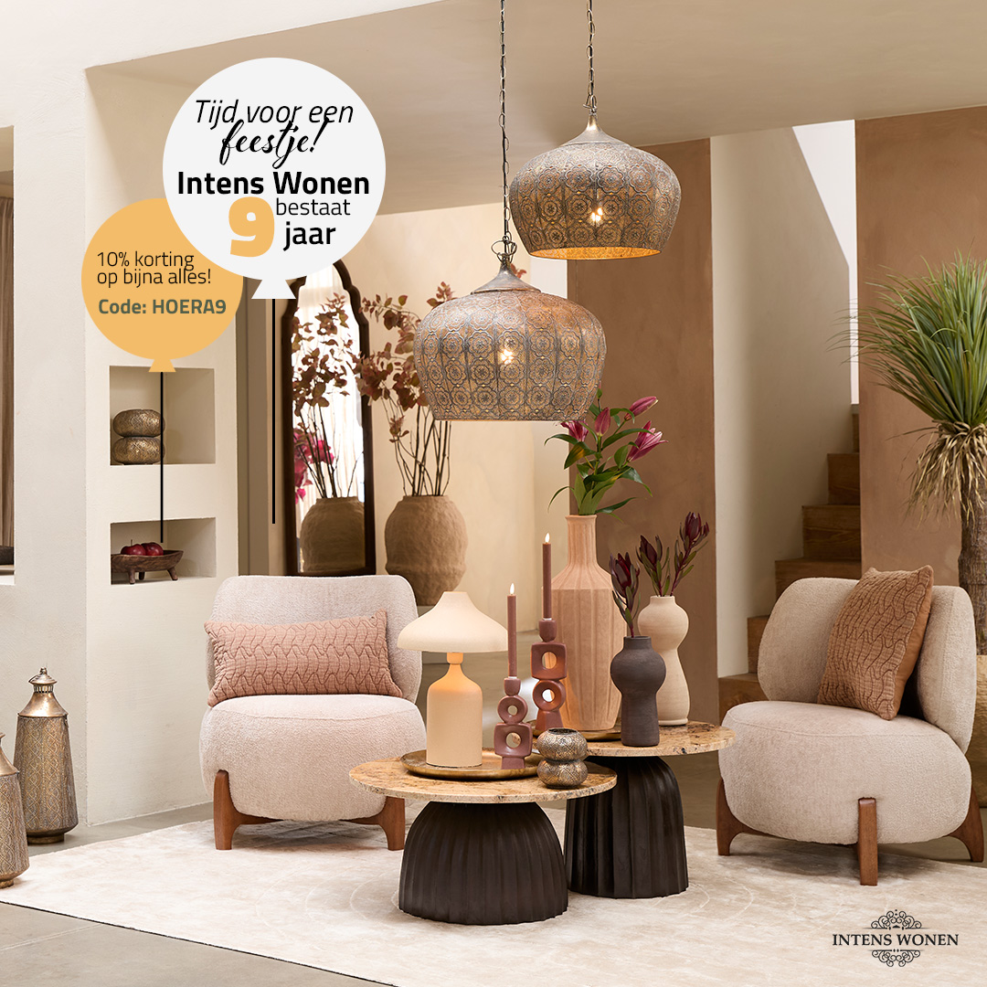 Tijd voor een feestje: 10% korting op bijna alles!