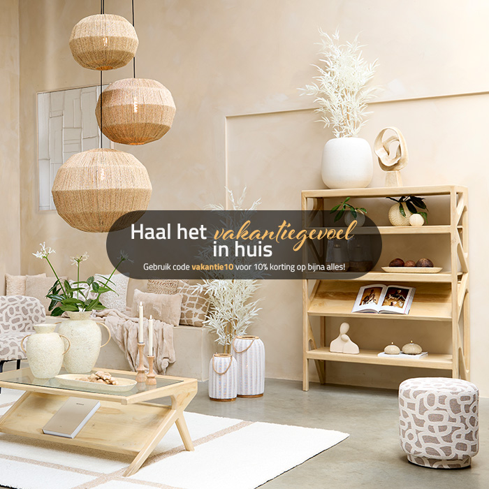 Haal het vakantiegevoel in huis: creëer één zomers geheel van binnen naar buiten