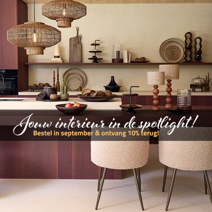 Jouw interieur in de spotlight: ontvang 10% terug!
