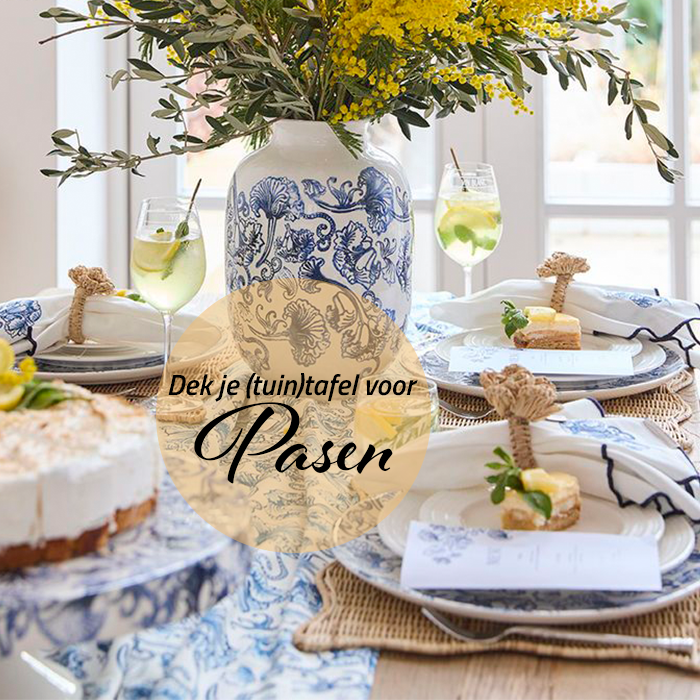 Dek je (tuin)tafel voor Pasen!
