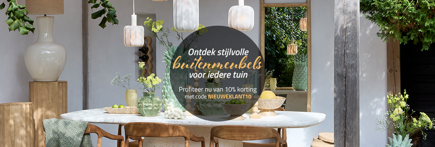 10% korting met code NIEUWEKLANT10