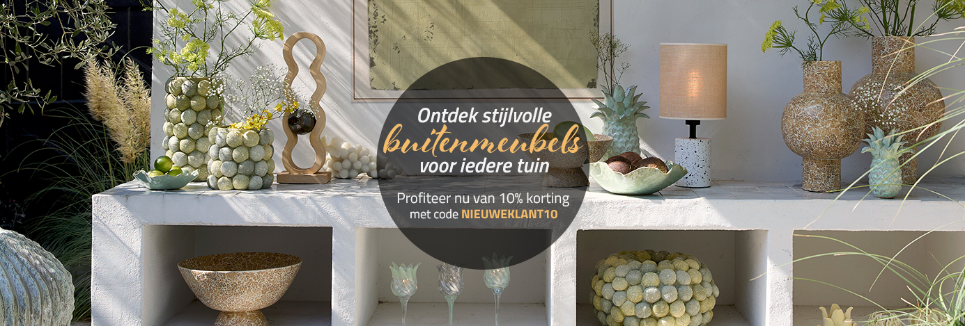 10% korting met code NIEUWEKLANT10