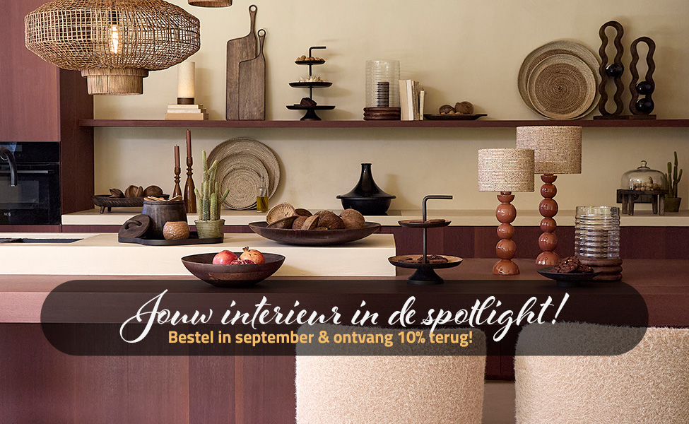 Jouw interieur in de spotlight - septemberactie Intens Wonen
