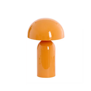 Light&living Tafellamp Ø31x48 cm TOLIMA glans oranje