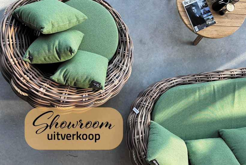 Showroom uitverkoop