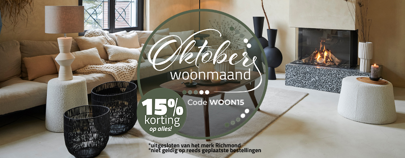 oktober woonmaand korting